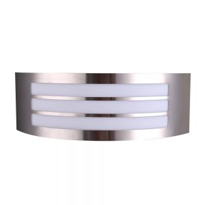 WALL LIGHT STAINLESS STEEL 1*E27 IP44