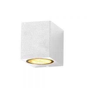 WALL LAMP ALUMINIUM WHITE BODY IP54 GU10 SOCKET AC220-240V