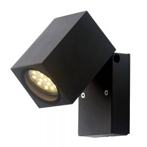 WALL LAMP ALUMINIUM BLACK BODY IP44 GU10 SOCKET AC220-240V