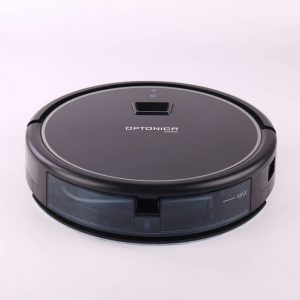 BLACK VISUAL SMART CAMERA ROBOTIC VACUUM CLEANER