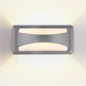 LED WALL LIGHT GREY 12W 4200K 780LM AC100-240V IP65