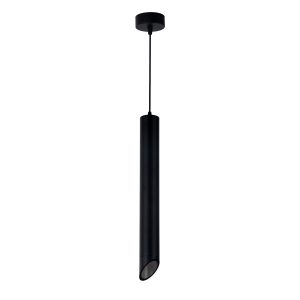 HANGING FIXTURE GU10 ALUMINIUM BLACK BODY/BLACK REFLECTOR 6X50CM