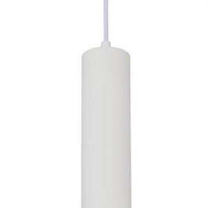 HANGING FIXTURE GU10 ALUMINIUM WHITE BODY 5.5X30CM