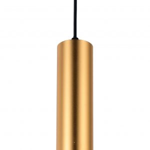 HANGING FIXTURE GU10 ALUMINIUM GOLD BODY 5.5X30CM