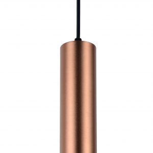 HANGING FIXTURE GU10 ALUMINIUM COFFEE GOLD BODY 5.5X30CM