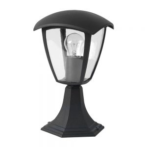 STET LAMP MATT BLACK ALUMINIUM 1*E27