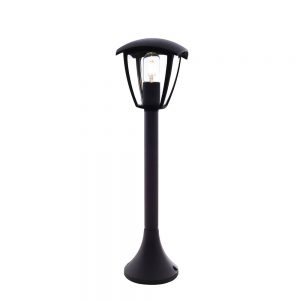 LAWN LAMP 60CM MATT BLACK ALUMINIUM 1*E27