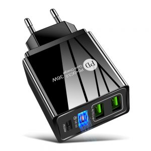 QUICK CHARGER PD+QC3.0 36W BLACK